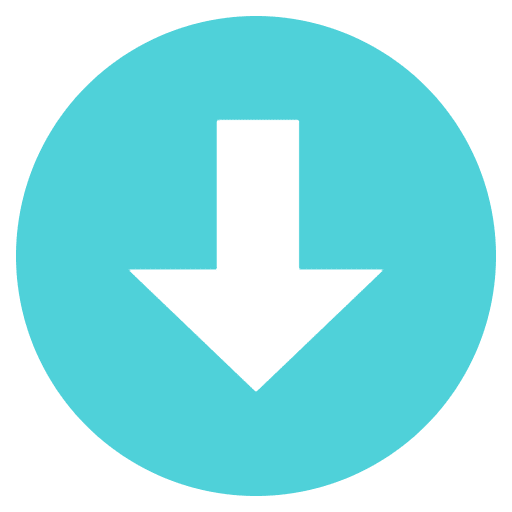 Down Arrow Emoji from EmojiTwo Colors Set