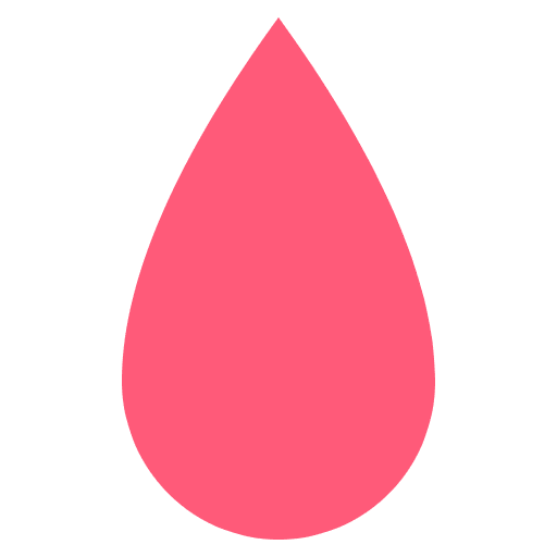 Drop Of Blood Emoji from EmojiTwo Colors Set