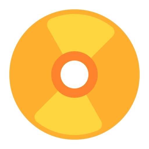 Dvd Flat Element from Fluent Emoji Flat Set