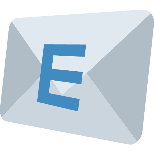 E Mail Emoji from EmojiTwo Colors Set