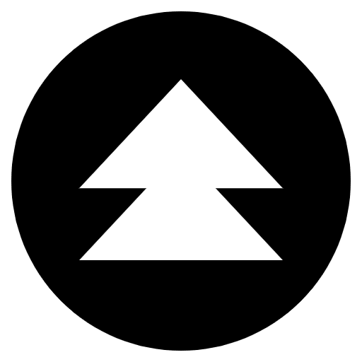 Fast Up Button Emoji from EmojiTwo Black Set