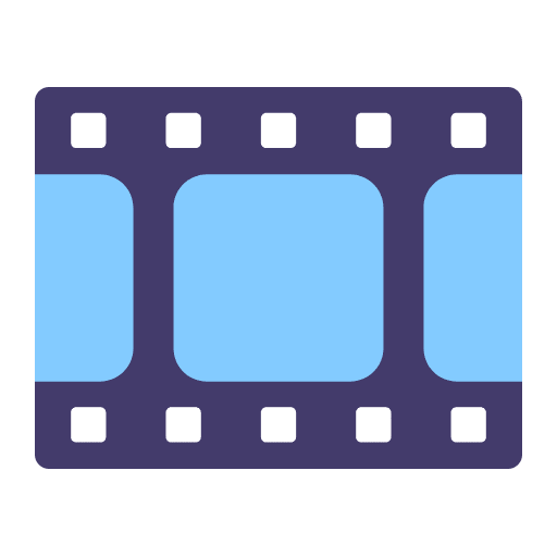 Film Frames Flat Emoji from Fluent Emoji Flat Set