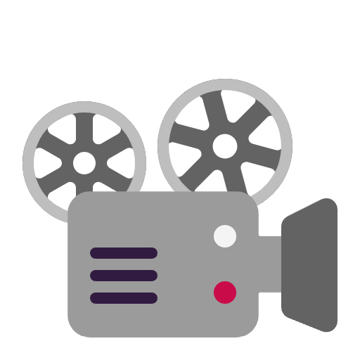 Film Projector Flat Emoji from Fluent Emoji Flat Set