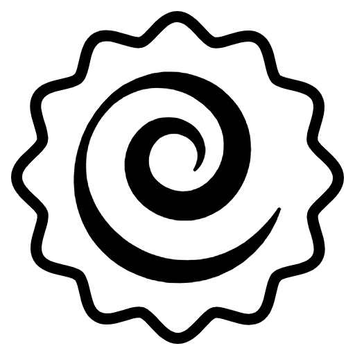 Fish Cake With Swirl Emoji from EmojiTwo Black Set