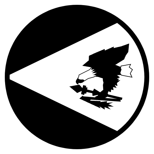 Flag American Samoa Emoji from EmojiTwo Black Set