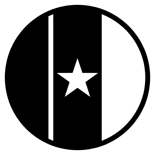 Flag Cameroon Element from EmojiTwo Black Set