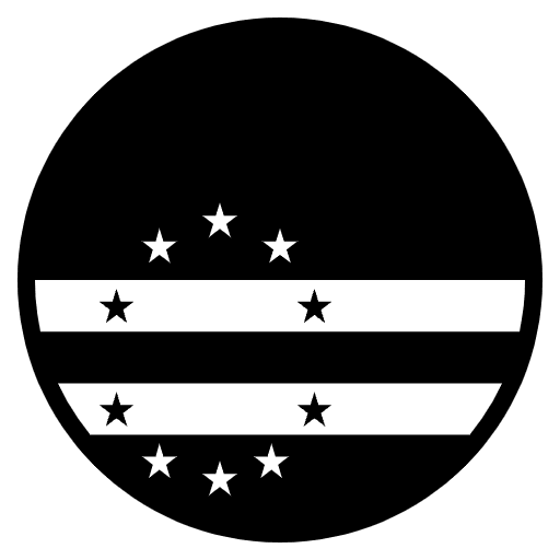 Flag Cape Verde Emoji from EmojiTwo Black Set