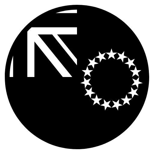 Flag Cook Islands Element from EmojiTwo Black Set