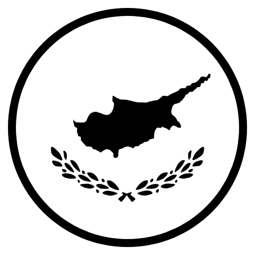 Flag Cyprus Element from EmojiTwo Black Set