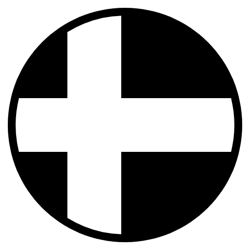 Flag Denmark Emoji from EmojiTwo Black Set