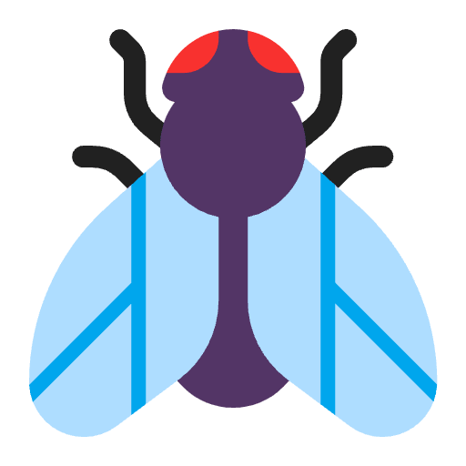 Fly Flat Element from Fluent Emoji Flat Set