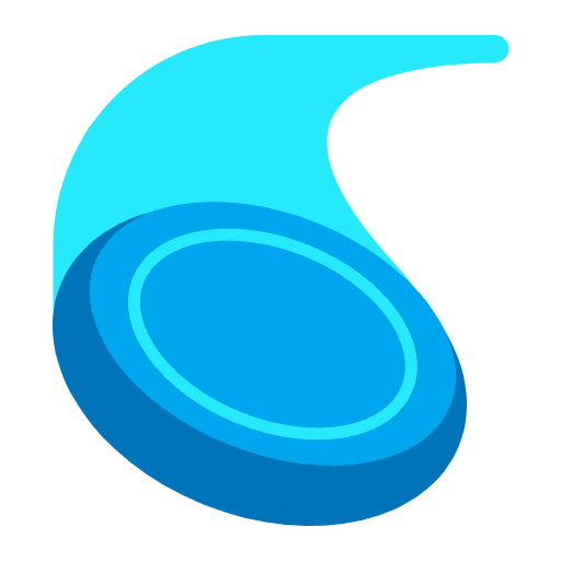 Flying Disc Flat Emoji from Fluent Emoji Flat Set