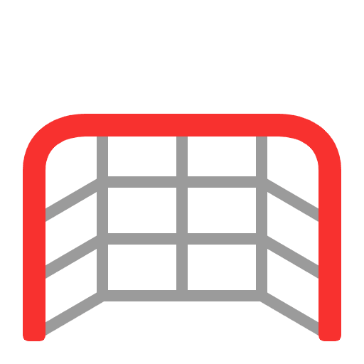 Goal Net Flat Emoji from Fluent Emoji Flat Set
