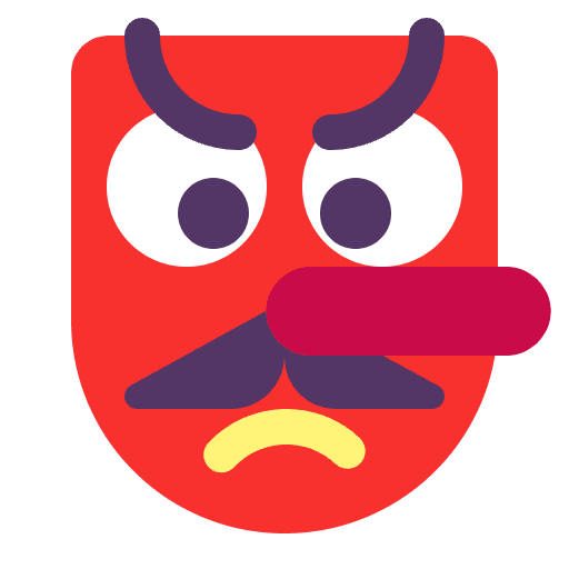 Goblin Flat Element from Fluent Emoji Flat Set