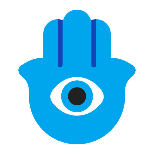 Hamsa Flat Element from Fluent Emoji Flat Set