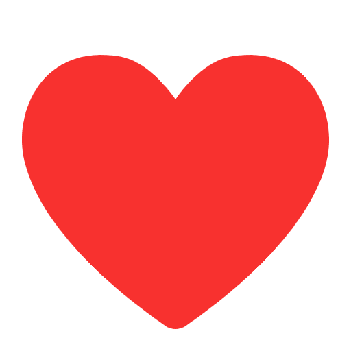 Heart Suit Flat Emoji from Fluent Emoji Flat Set