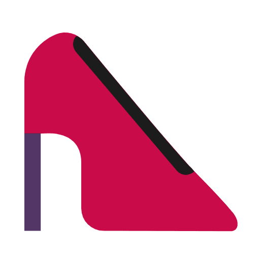 High Heeled Shoe Flat Element from Fluent Emoji Flat Set