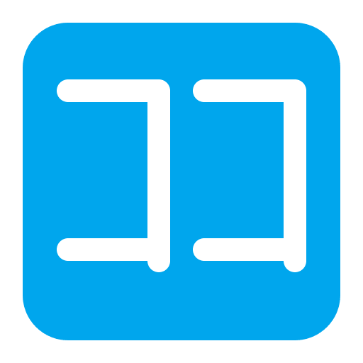 Japanese Here Button Flat Emoji from Fluent Emoji Flat Set