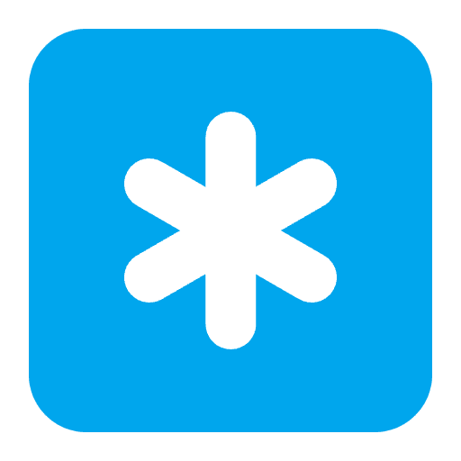 Keycap Asterisk Flat Emoji from Fluent Emoji Flat Set