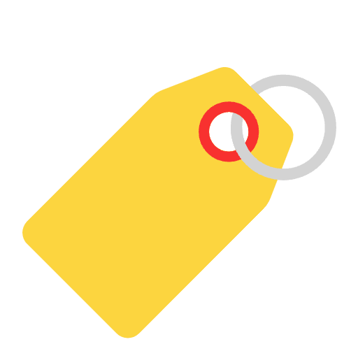 Label Flat Element from Fluent Emoji Flat Set