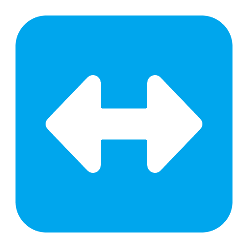 Left Right Arrow Flat Emoji from Fluent Emoji Flat Set