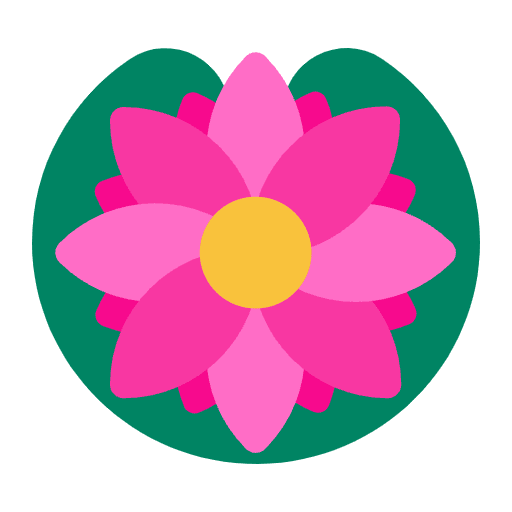 Lotus Flat Element from Fluent Emoji Flat Set