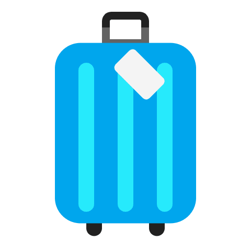 Luggage Flat Element from Fluent Emoji Flat Set