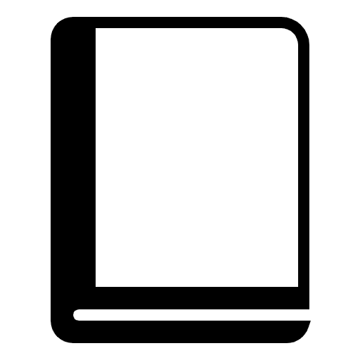 Closed Book High Contrast Emoji from Fluent Emoji High Contrast Set