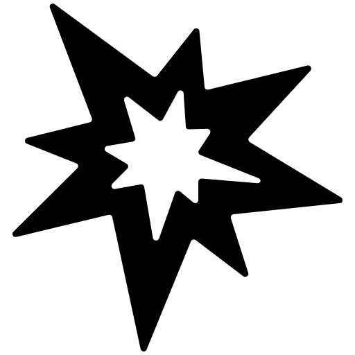 Collision High Contrast Emoji from Fluent Emoji High Contrast Set