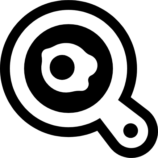 Cooking High Contrast Emoji from Fluent Emoji High Contrast Set