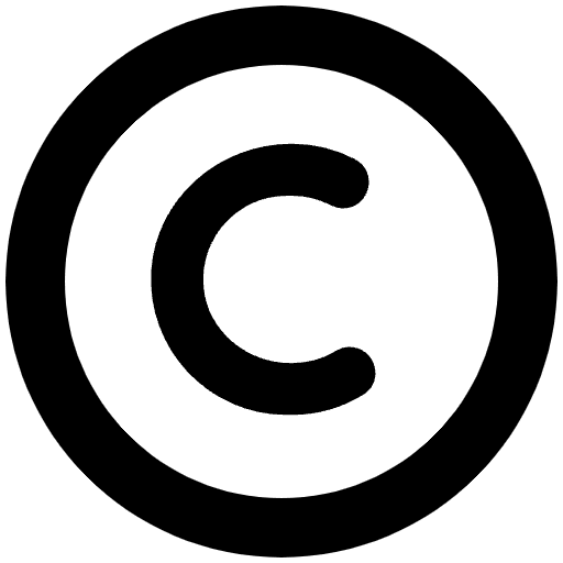 Copyright High Contrast Emoji from Fluent Emoji High Contrast Set