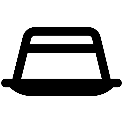Custard High Contrast Emoji from Fluent Emoji High Contrast Set
