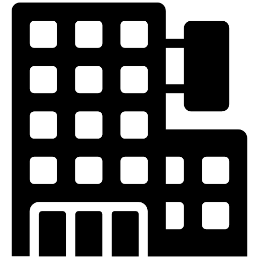 Department Store High Contrast Element from Fluent Emoji High Contrast Set