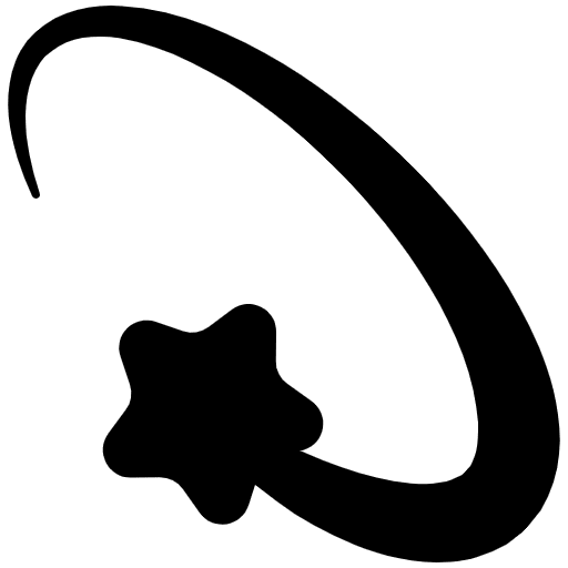 Dizzy High Contrast Emoji from Fluent Emoji High Contrast Set