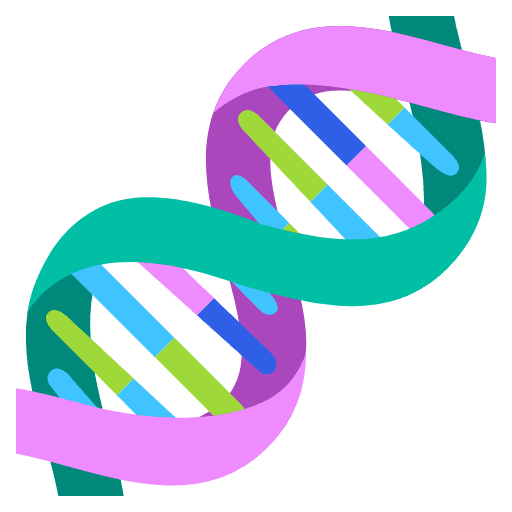 Dna Emoji from Noto Emojis Set