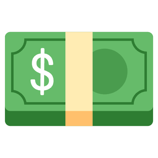 Dollar Banknote Emoji from Noto Emoji Set