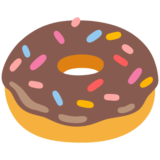 Doughnut Element from Noto Emojis Set