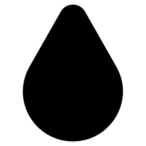 Drop Of Blood High Contrast Emoji from Fluent Emoji High Contrast Set