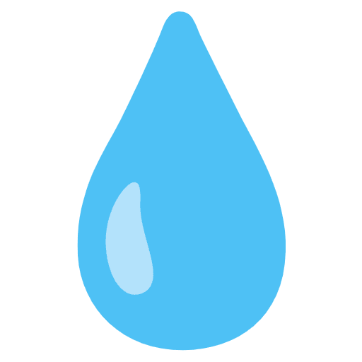 Droplet Emoji from Noto Emojis Set