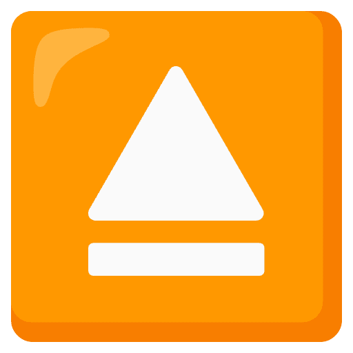 Eject Button Emoji from Noto Emojis Set