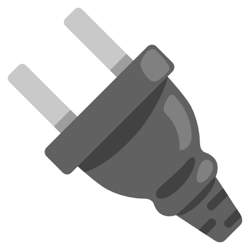 Electric Plug Emoji from Noto Emojis Set