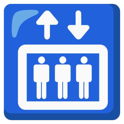 Elevator Emoji from Noto Emojis Set
