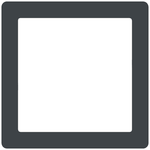 Empty Ballot Box Emoji from EmojiTwo Colors Set