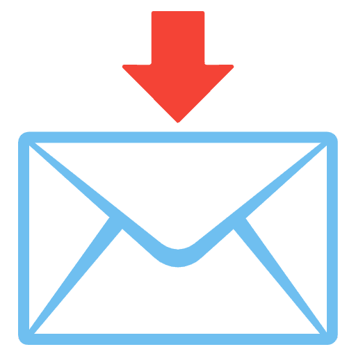 Envelope With Arrow Element from Noto Emojis Set
