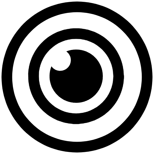 Eye High Contrast Emoji from Fluent Emoji High Contrast Set