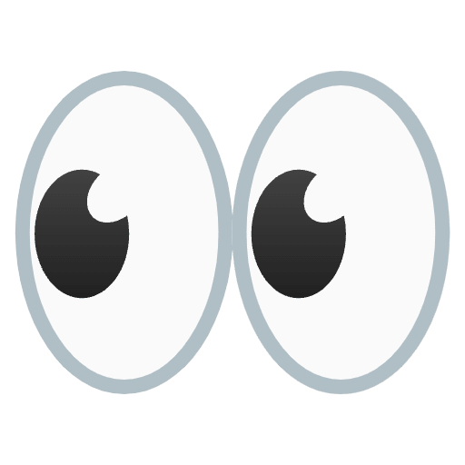 Eyes Emoji from Noto Emojis Set