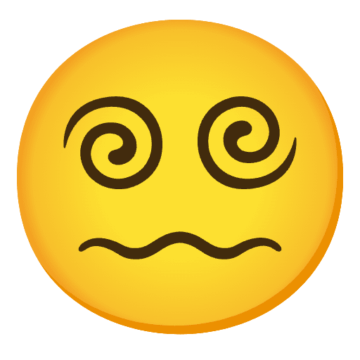 Face With Spiral Eyes Emoji from Noto Emojis Set