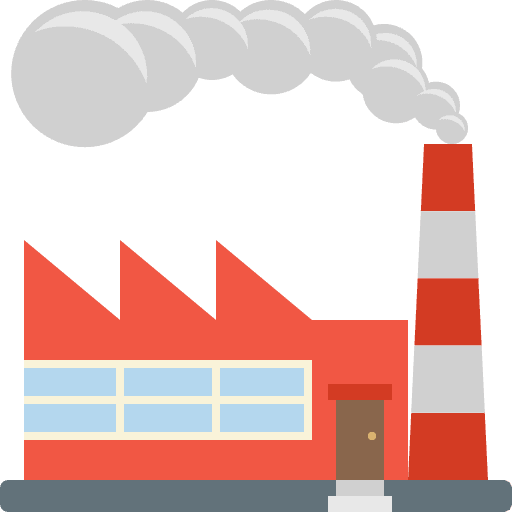 Factory Emoji from EmojiTwo Colors Set