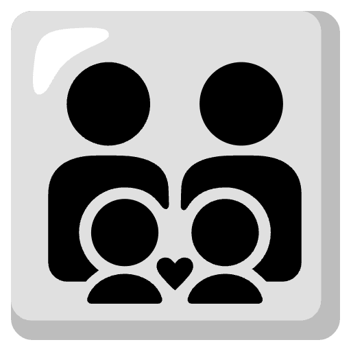 Family Man Man Boy Boy Emoji from Noto Emoji Set