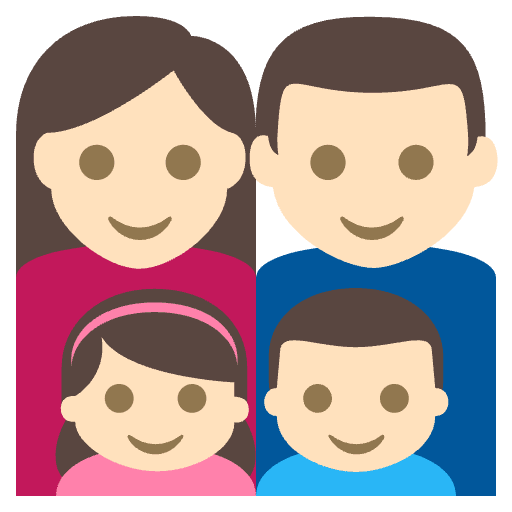 Family Portrait Icon Element from EmojiTwo Colors Set